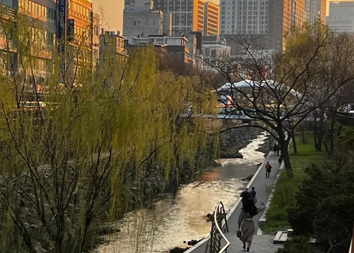 Apartment 3 명동 종로 남산루프탑 신축아파트 무료짐보관 *